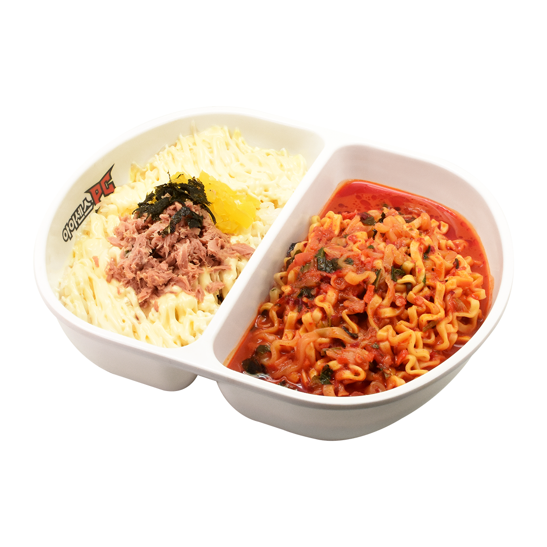 크림진짬뽕+참치컵밥